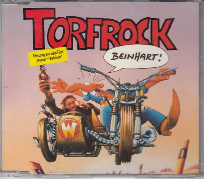 TORFROCK Beinhart! – Werner MCD 1990 RAR & NEU Deutschrock Klassiker OST Soundtr - Bild 1 von 4