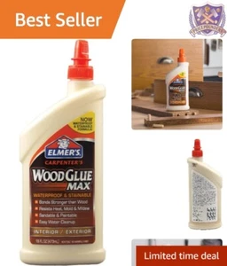 Wood Glue 16oz High Viscosity Waterproof Extra-Strength for Interior Exterior - Picture 1 of 7