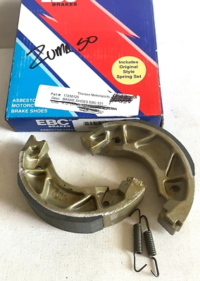 Zapatas de freno, EBC 531 se adapta a: Yamaha Scooter Zuma 50, AT 115, YBR 125 Foto 1 de 3