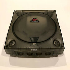 SEGA Dreamcast Console 3rd Party Translucent Case Shell Smoke Skeleton Gray 