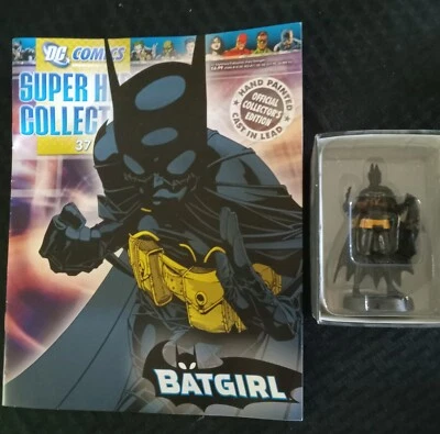 DC Comics Super Hero Collection Eaglemoss No.37 Batgirl, Figura de Cómic y Plomo Foto 1 de 4