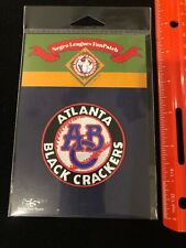 NEW Atlanta Black Crackers Patch - Negro League FanPatch - Licensed & Packaged