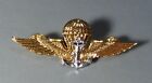 Thai Navy Parachute Wings badge : Gold Plated