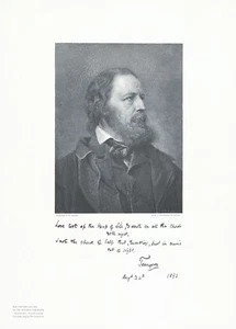 1897 Portrait of Tennyson - Bild 1 von 1