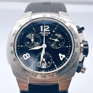 Alpina Men's Watch Avalanche Chronograph - Excellent Condition w28 - Picture 1 of 10