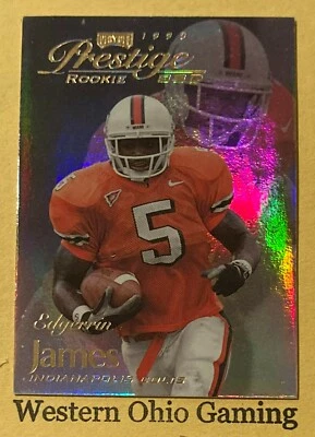 1999 Playoff Prestige SSD Edgerrin James #B164 Rookie Card - Image 1 of 2