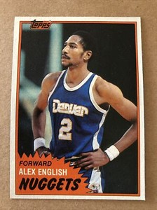1981-82 Topps #68 Alex English Basketball Card