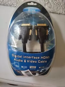 Digital interface HDMI Audio Video Cable Dual Link Connecting Home Theater DVI - Picture 1 of 7
