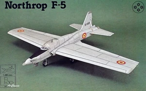 Planes de acrobacias: maqueta Northrop F-5 - Imagen 1 de 3