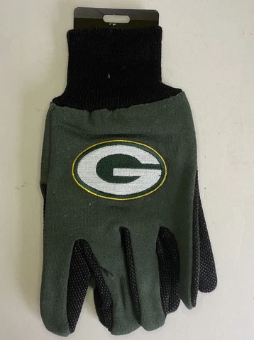 WindCraft NFL Green Bay Packers Adult Sport Utility Gloves One Size Fits Most Cover