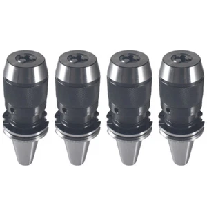 4pcs CAT40 Keyless Drill Chuck 5/8" Fits On Haas CNC Easy Great Tool Holder - Picture 1 of 6