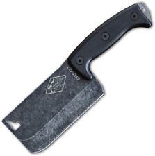 ESEE Cleaver Black G10 5.5" 1095HC Black G10 Fixed Knife w/Sheath CL1