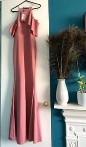 cold sholder ruffle maxi dress Size 10 - Picture 1 of 5