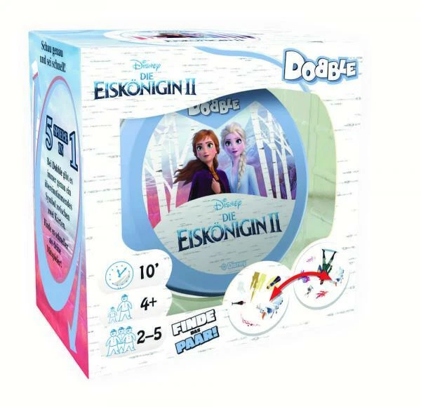 Dobble Disney Die Eiskönigin Ii Kartenspiel neutral ASMD0068 (3558380076766)