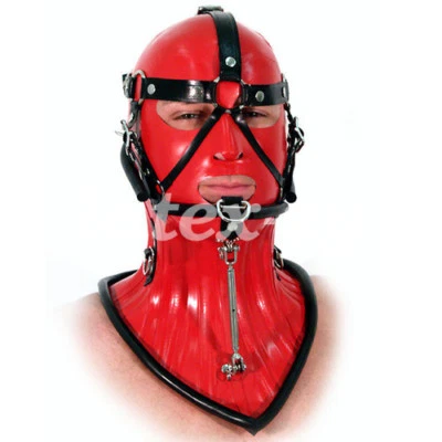 100% Latex Extra High Fix Collar And Headgear Combination circumference 57-59cm - Image 1 of 4