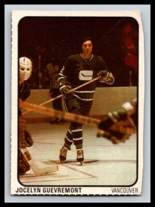 1974-75 LIPTON SOUP HOCKEY # 48 JOCELYN GUEVREMONT 22586 - Picture 1 of 2