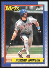 1990 Topps   Howard Johnson #680 New York Mets