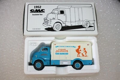 First Gear Howard Johnsons 1952 GMC furgoneta aislada escala 1/34! ¡Sin usar, en caja!  18-1795 Foto 1 de 3
