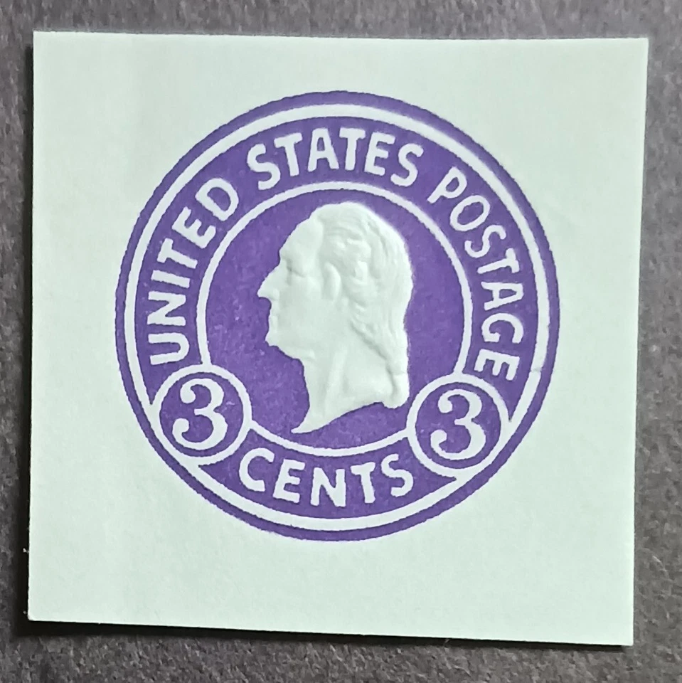 SCOTT U439B Die 5 MINT DARK VIOLET ON BLUE 1917 SCARCE - Image 1 of 1