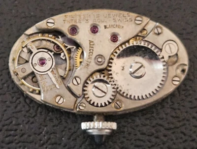 BLANCPAIN 15J 3ADJ. SWISS WATCH MOVEMENT (BALANCE RUNS WITH ROTATION) LOT.125 - Image 1 of 3