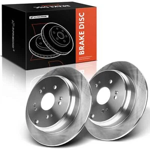 A-Premium Rear Disc Brake Rotors for Acura RDX 2007-2018 Honda CR-V 2005-2016 - Picture 1 of 9