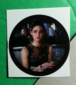 SHAMELESS EMMY ROSSUM FIONA GALLAGHER RESTAURANT  TV PHOTO SM GET GLUE STICKER - Picture 1 of 1
