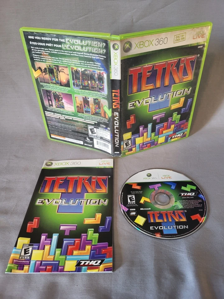 Tetris Evolution, Xbox 360, Complete, Authentic! - Image 1 of 1