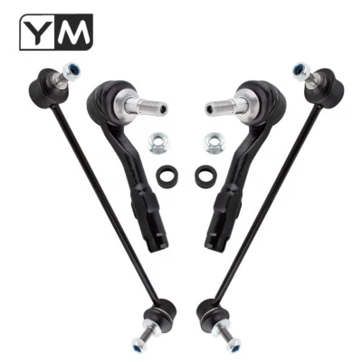 Kit de 4 eslabones de barra estabilizadora izquierda derecha para BMW 525i 528i 530i 550i M5 Foto 1 de 4