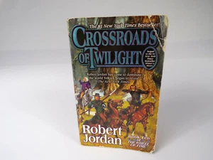 Crossroads Of Twilight Wheel Of Time Series Book 10 Pback Jordans Epic Saga b23 - Picture 1 of 5