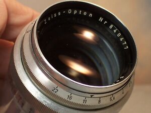 objectif sonnar   zeiss opton f:2 - 85mm.