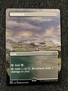 Magic The Gathering MTG - Brushland (Borderless) - The Brothers' War - Bild 1 von 2