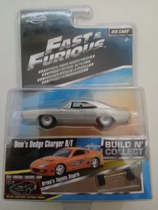 Jada Fast & Furious DOM'S DODGE CHARGER R/T Build N’ Collect Diecast - Picture 1 of 2