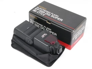 Sigma EF-500 DG Super Shoe Mount Flash for Canon EOS - Boxed - Picture 1 of 7