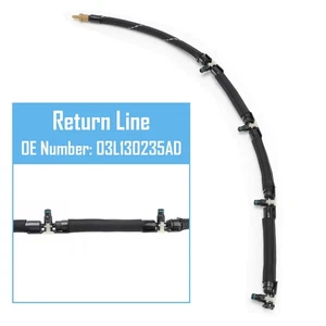 Return Line Leak Oil Hose Leak Fuel 03L130235AD For Audi Seat VW Passat 2.0 TDI - Picture 1 of 10
