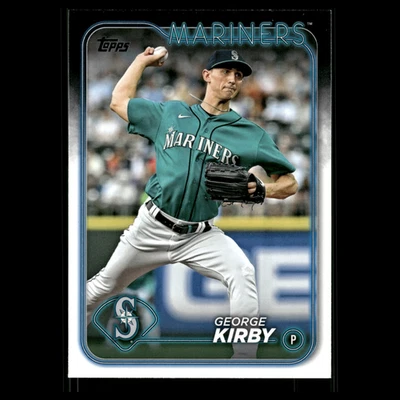 George Kirby #75 2024 Topps Seattle Mariners Baseball Card MLB - Image 1 of 3