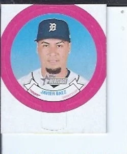 Tapa caramelo Javier Báez 2022 Topps Heritage números altos - Imagen 1 de 1
