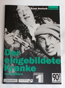 Programmheft Der eingebildete Kranke von Moliere. Ernst Deutsch Theater 2000 - Bild 1 von 1