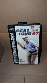 PGA Tour 97 PAL Game for Sega Saturn Complete in box VGC 