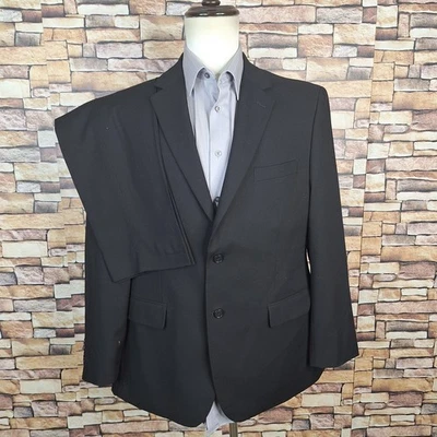 Traje Pronto Uomo 2 Piezas Hombre 44R 34X32 Negro Doble Ventilación Foto 1 de 4