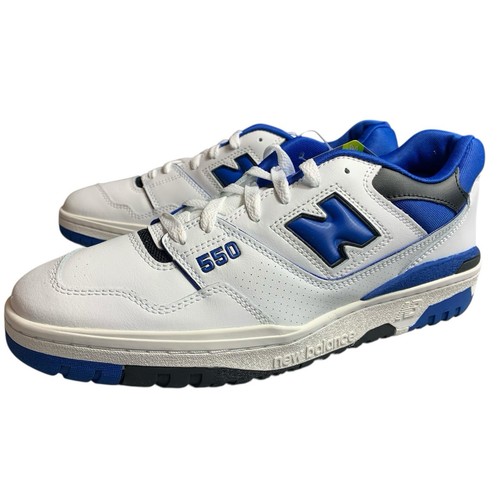New Balance 550 Uomo Blu Bianco BB550SN1 TAGLIA 12 con scatola di ricambio NUOVO