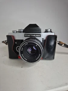 Cámara Exakta RTL 1000 con Pentacon automático 50 mm 1:1,8 con estuche - Imagen 1 de 7