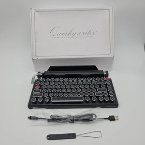 QWERKYWRITER Retro Typewriter Mechanical Keyboard NEW OPEN BOX Assembled in USA - Picture 1 of 11