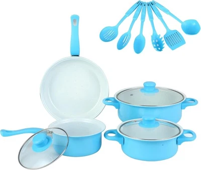 13PCS Pots and Pans Set Non Stick Cookware Set Nonstick with Cooking Ware Set