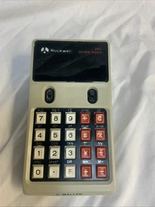 Vintage Rockwell 202 Slide Rule Calculator For Parts or Repair DOES NOT DISPLAY - Picture 1 of 7