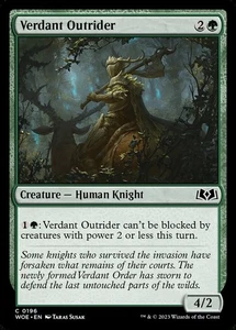 MTG NM Verdant Outrider #196 Wilds of Eldraine - Bild 1 von 1