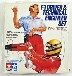 KIT MODELO TAMIYA 1991 SIN CAJA/CALCOMANÍAS 20027 1:20 F-1 CONDUCTOR E INGENIERO TÉCNICO - Imagen 1 de 3