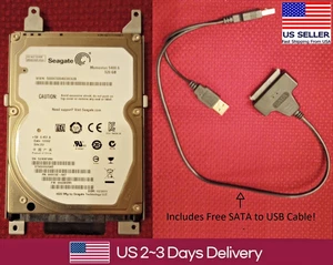 Seagate Momentus 5400.6 320 GB Hard Drive Tested with SATA USB Cable! Free Ship! - Picture 1 of 6