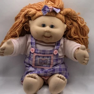 2004 Cabbage Patch Kid Mädchen Puppe 17 Zoll Play Along PA-5 grüne Augen orange Haare - Bild 1 von 9
