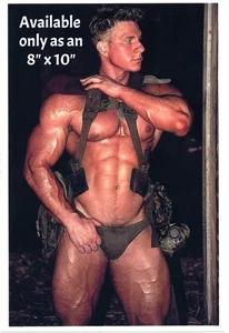 Edgar Snepsts Bodybuilder Soldier N Military 8x10 Photo Photograph Reprint 336 - Picture 1 of 1