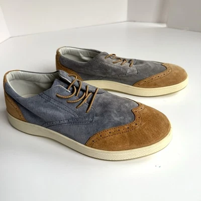 Aureus Supra мужской размер 11 синий коричневый Wingtip кроссовки повседневный опрятный Streetwear - Изображение 1 из 4